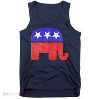 GOP Conservative Republican Elephant Presidential Election Tank Top thumb 0