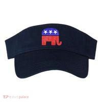GOP Conservative Republican Elephant Presidential Election Visor thumb 0