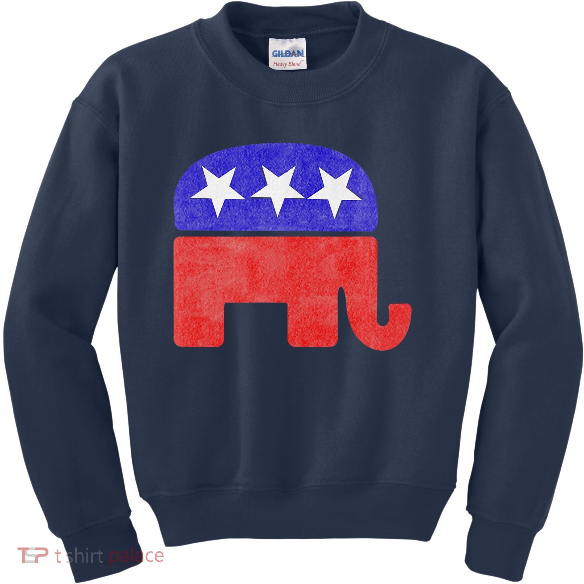 GOP Conservative Republican Elephant Presidential Election Kids Sweatshirt