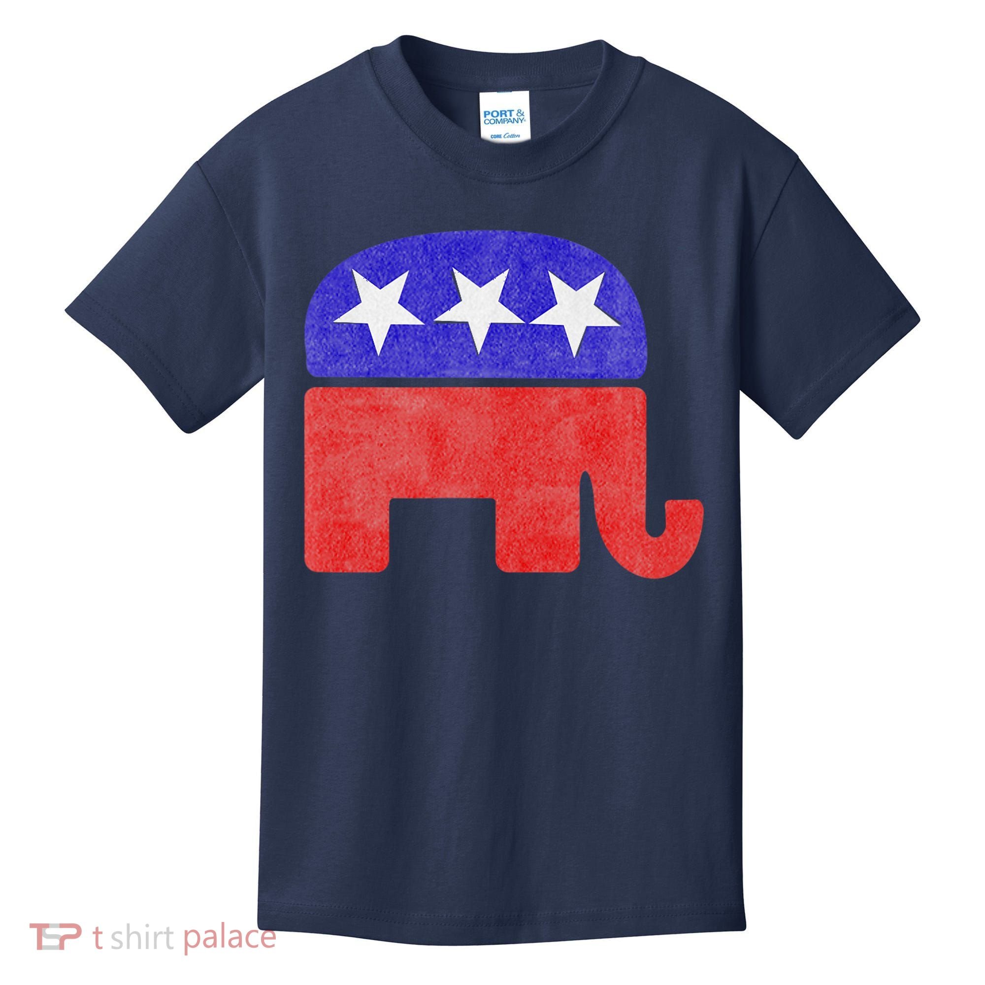 GOP Conservative Republican Elephant Presidential Election Kids T-Shirt