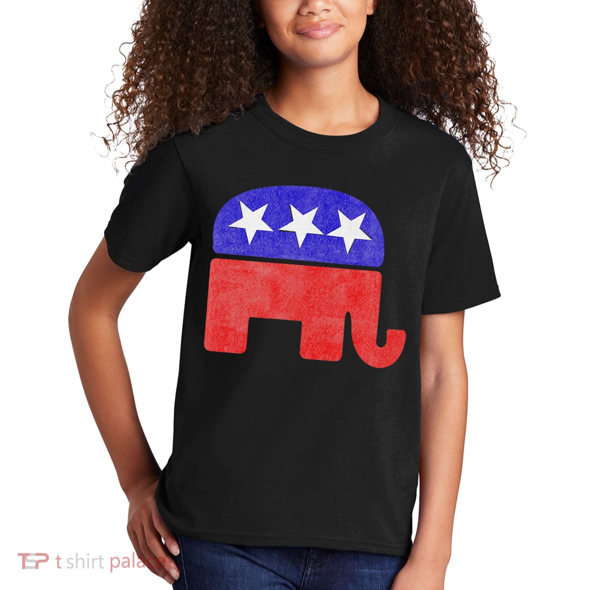 GOP Conservative Republican Elephant Presidential Election Kids T-Shirt