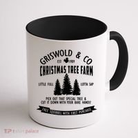 Griswold Co Shirt Christmas Tree Farm Christmas Vacation Coffee Mug thumb 1