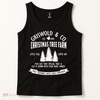 Griswold Co Shirt Christmas Tree Farm Christmas Vacation Tank Top thumb 2