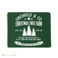 Griswold Co Shirt Christmas Tree Farm Christmas Vacation Mousepad thumb 0