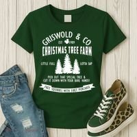 Griswold Co Shirt Christmas Tree Farm Christmas Vacation Women's T-Shirt thumb 3