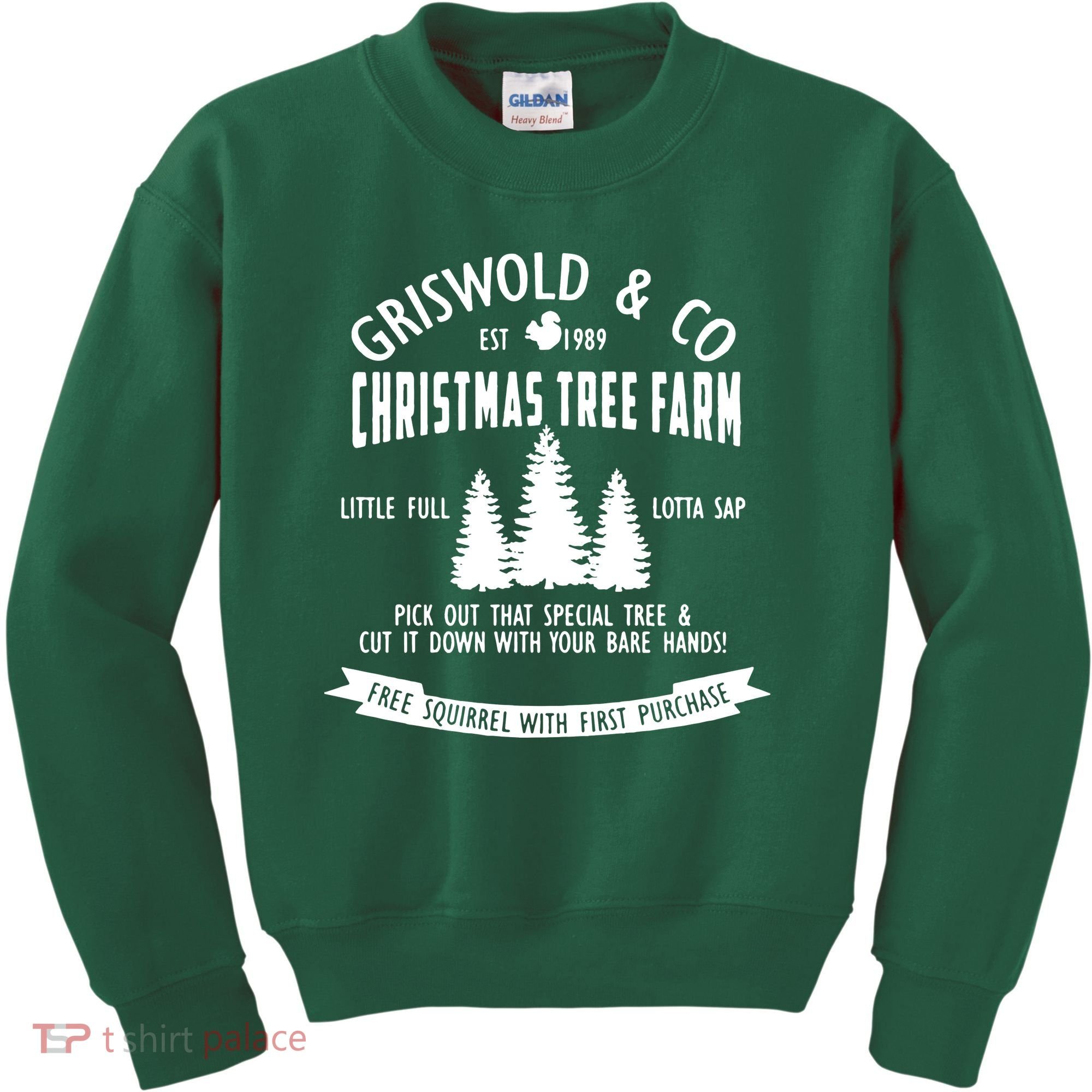 Griswold Co Shirt Christmas Tree Farm Christmas Vacation Kids Sweatshirt
