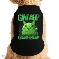 Gnarp Cat Silly Alien Cat Meme Brainrot Gen Z Meme Doggie Tank thumb 0