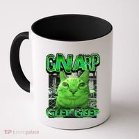 Gnarp Cat Silly Alien Cat Meme Brainrot Gen Z Meme Coffee Mug thumb 0