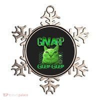 Gnarp Cat Silly Alien Cat Meme Brainrot Gen Z Meme Ornament thumb 0