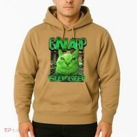 Gnarp Cat Silly Alien Cat Meme Brainrot Gen Z Meme Hoodie thumb 2