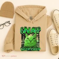 Gnarp Cat Silly Alien Cat Meme Brainrot Gen Z Meme Hoodie thumb 4