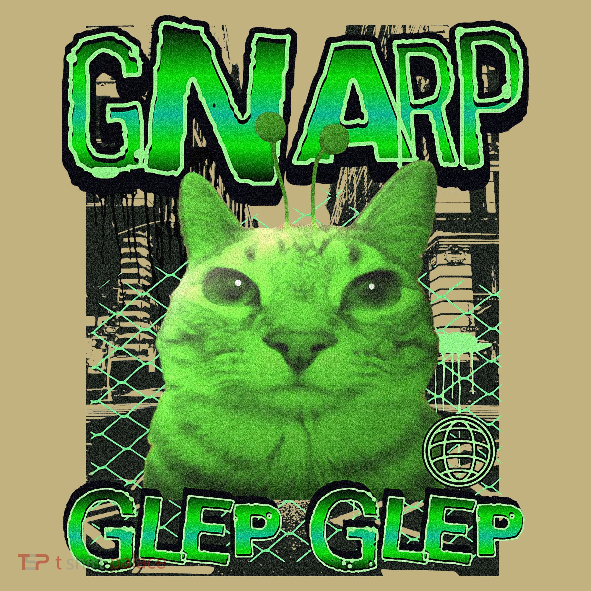 Gnarp Cat Silly Alien Cat Meme Brainrot Gen Z Meme Mousepad