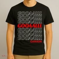 GOOOOALLL Canada Soccer Fan Apparel for Game Day T-Shirt thumb 3