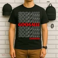 GOOOOALLL Canada Soccer Fan Apparel for Game Day T-Shirt thumb 6