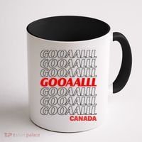 GOOOOALLL Canada Soccer Fan Apparel for Game Day Coffee Mug thumb 1