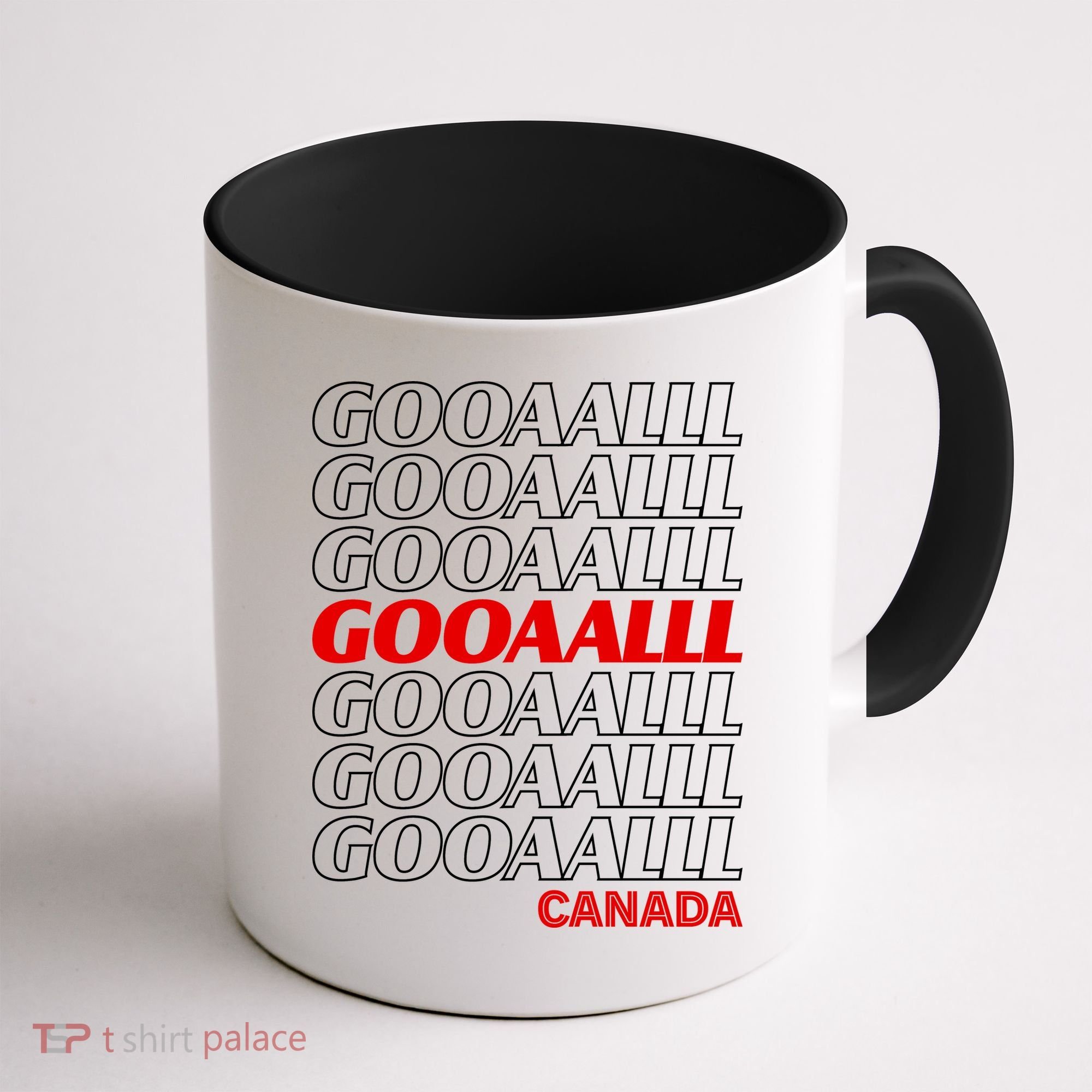 GOOOOALLL Canada Soccer Fan Apparel for Game Day Coffee Mug