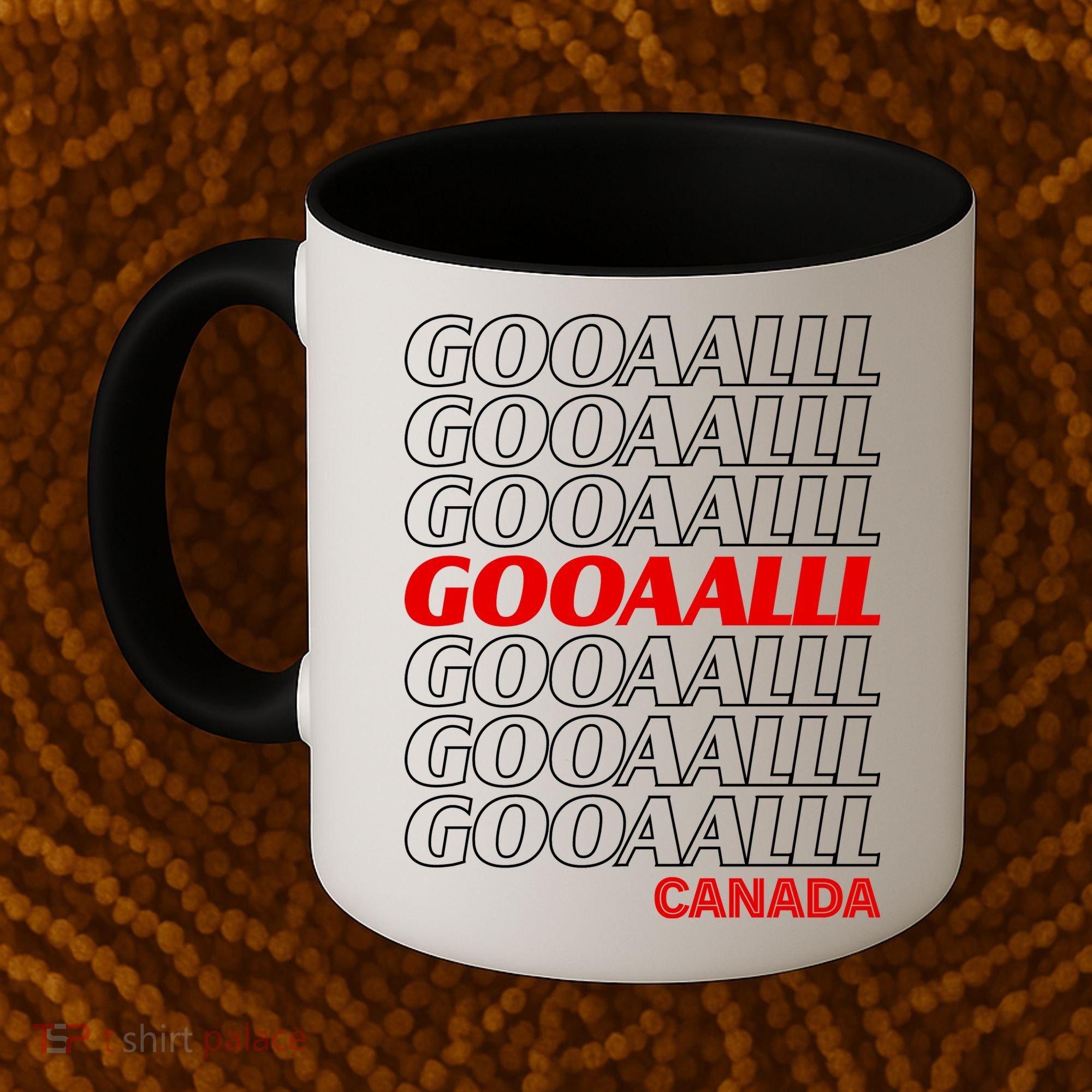 GOOOOALLL Canada Soccer Fan Apparel for Game Day Coffee Mug
