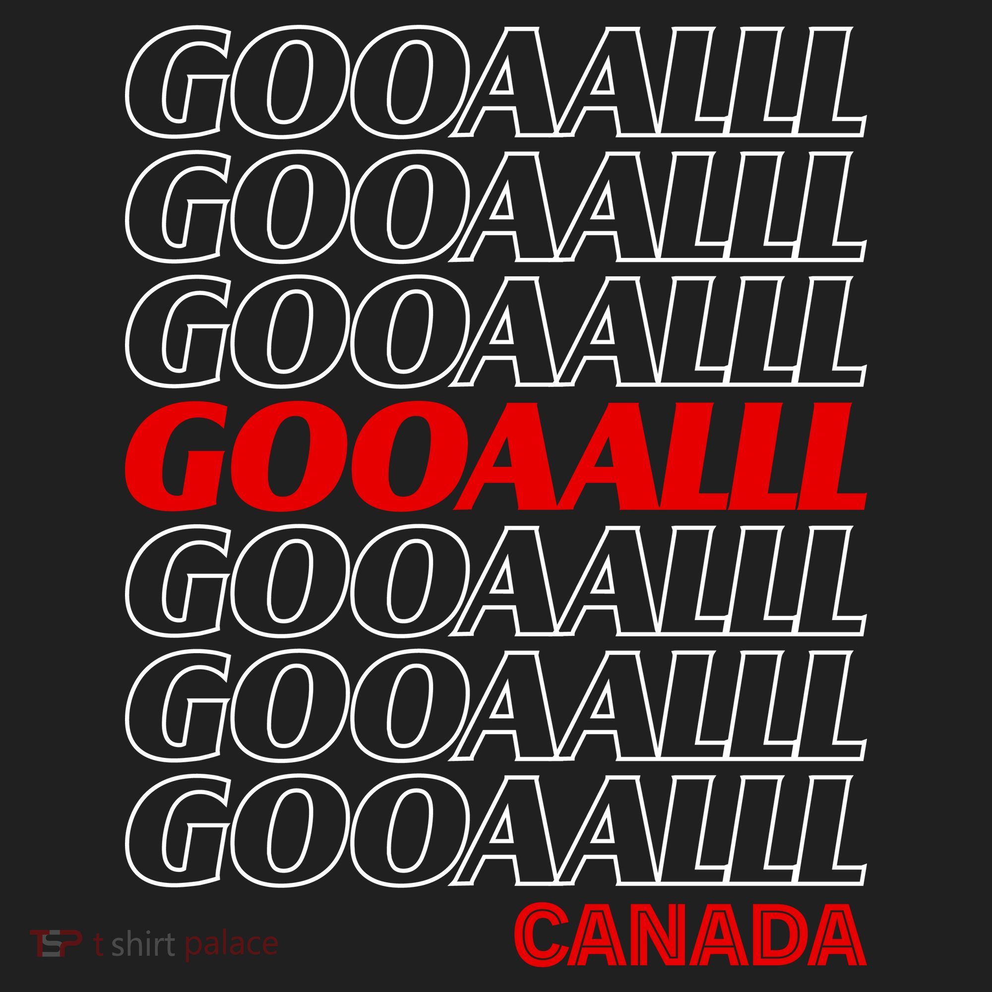 GOOOOALLL Canada Soccer Fan Apparel for Game Day Beanie