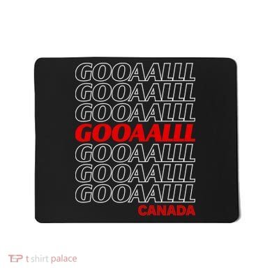 GOOOOALLL Canada Soccer Fan Apparel for Game Day Mousepad