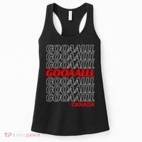 GOOOOALLL Canada Soccer Fan Apparel for Game Day Women's Tank Top thumb 0