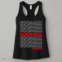 GOOOOALLL Canada Soccer Fan Apparel for Game Day Women's Tank Top thumb 3