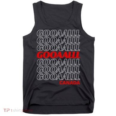 GOOOOALLL Canada Soccer Fan Apparel for Game Day Tank Top