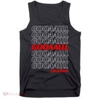 GOOOOALLL Canada Soccer Fan Apparel for Game Day Tank Top thumb 0