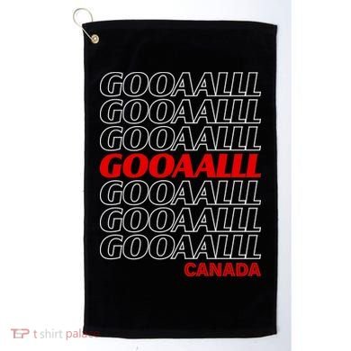 GOOOOALLL Canada Soccer Fan Apparel for Game Day Golf Towel