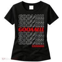 GOOOOALLL Canada Soccer Fan Apparel for Game Day Women's T-Shirt thumb 0