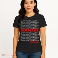 GOOOOALLL Canada Soccer Fan Apparel for Game Day Women's T-Shirt thumb 4