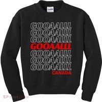 GOOOOALLL Canada Soccer Fan Apparel for Game Day Kids Sweatshirt thumb 0
