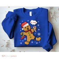 Gingerbread Cookie Santa Hat Oh Snap Funny Christmas Gift Sweatshirt thumb 2