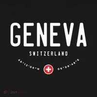 Geneva Coordinates Switzerland Flag Bucket Hat thumb 4