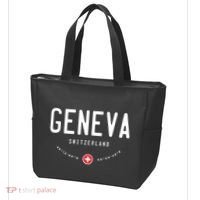 Geneva Coordinates Switzerland Flag Tote Bag thumb 3