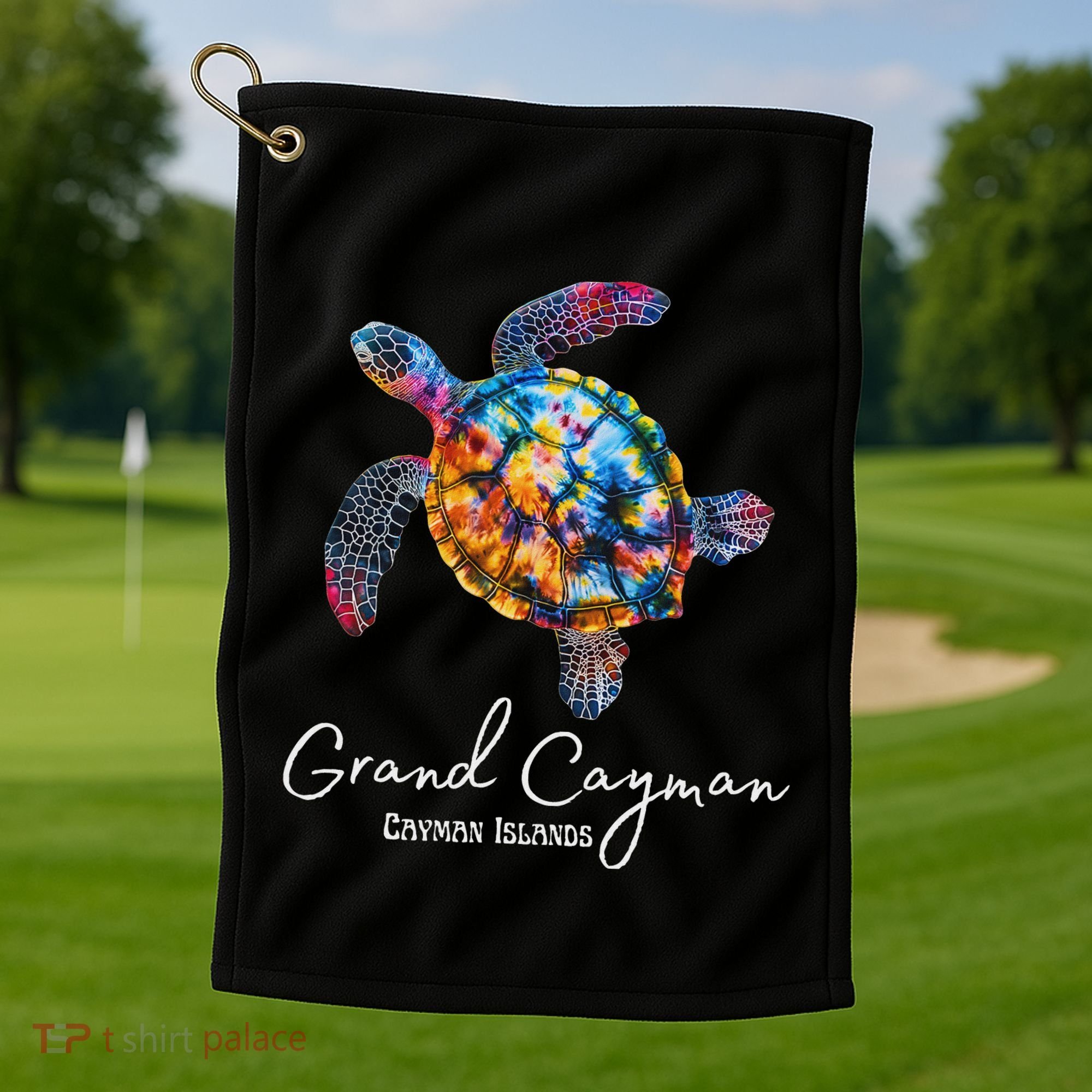 Grand Cayman Souvenir Golf Towel