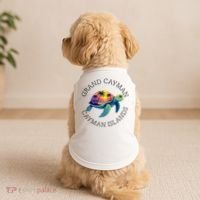 Grand Cayman Souvenirs Cayman Islands Reminder Doggie Tank thumb 2