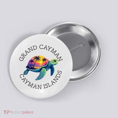 Grand Cayman Souvenirs Cayman Islands Reminder Button