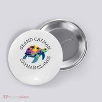 Grand Cayman Souvenirs Cayman Islands Reminder Button thumb 0
