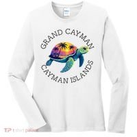 Grand Cayman Souvenirs Cayman Islands Reminder Women's Long Sleeve Shirt thumb 0