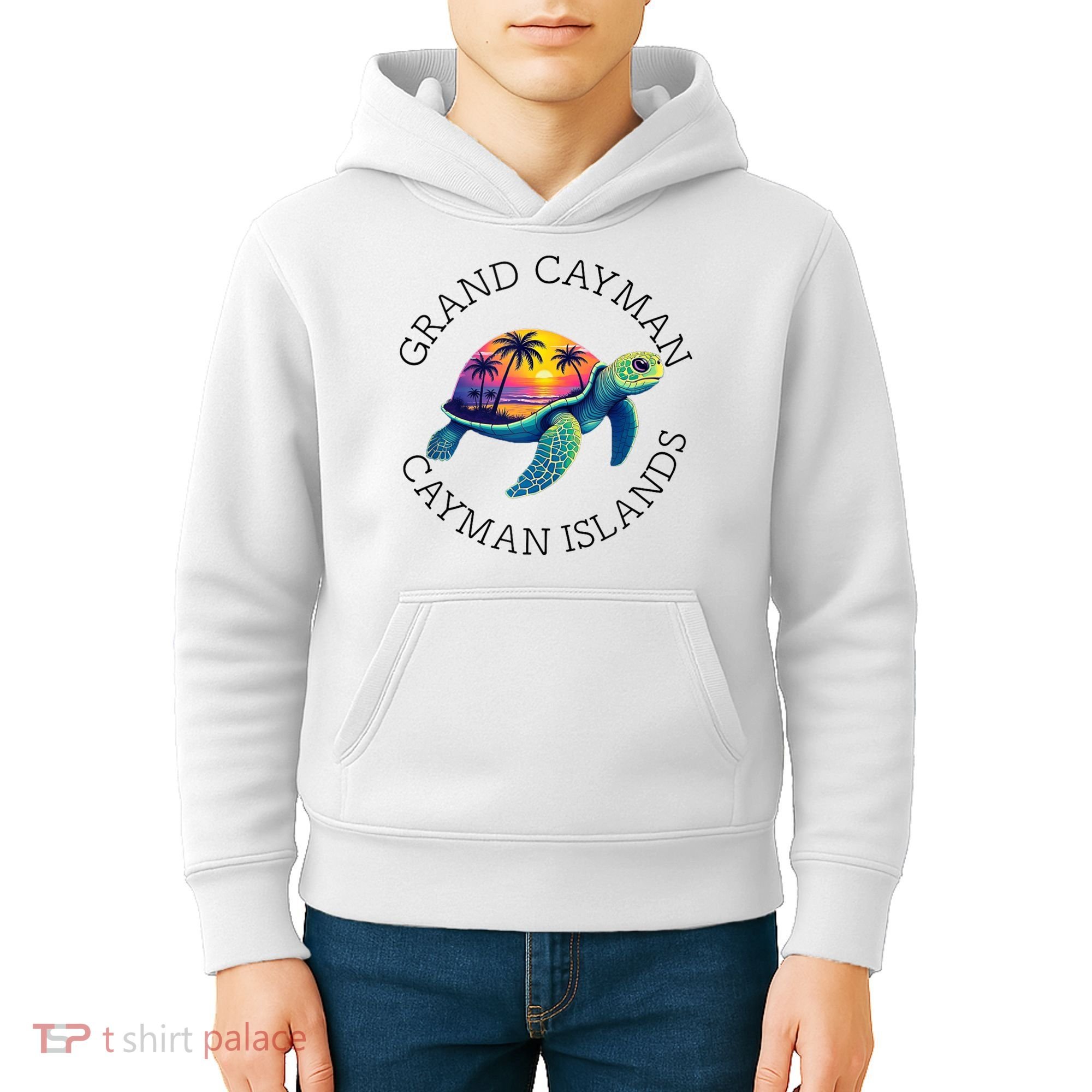 Grand Cayman Souvenirs Cayman Islands Reminder Kids Hoodie