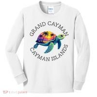 Grand Cayman Souvenirs Cayman Islands Reminder Kids Long Sleeve Shirt thumb 0