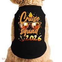 Gold Cruise Squad 2026  Doggie Tank thumb 0