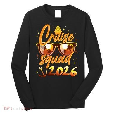 Gold Cruise Squad 2026  Long Sleeve Shirt