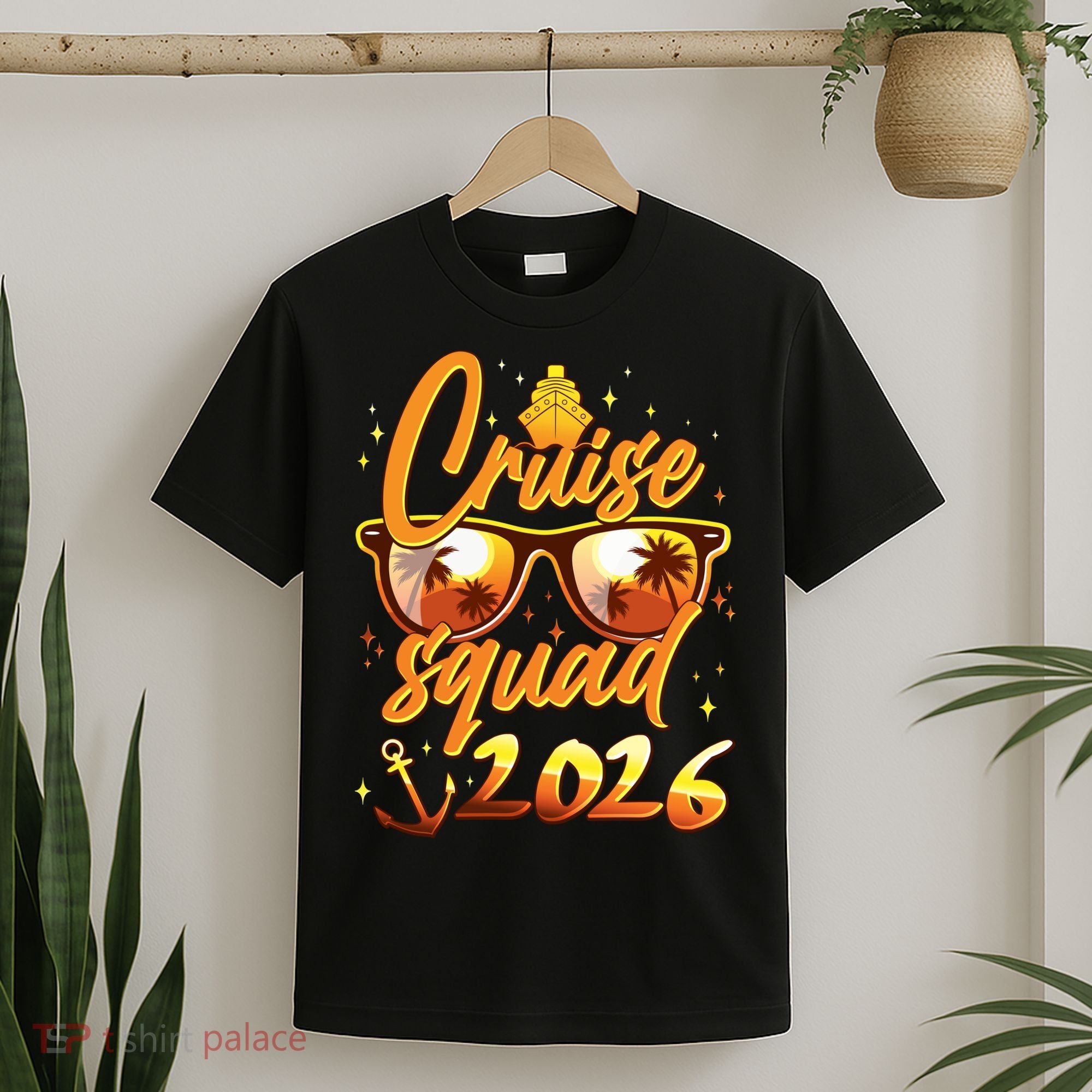 Gold Cruise Squad 2026  T-Shirt