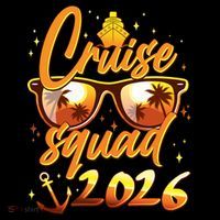 Gold Cruise Squad 2026  Button thumb 1