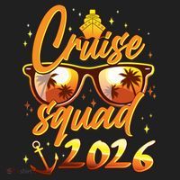 Gold Cruise Squad 2026  Beanie thumb 2