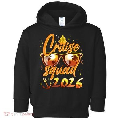 Gold Cruise Squad 2026  Toddler Hoodie