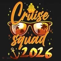 Gold Cruise Squad 2026  Toddler Hoodie thumb 2