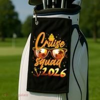 Gold Cruise Squad 2026  Golf Towel thumb 2