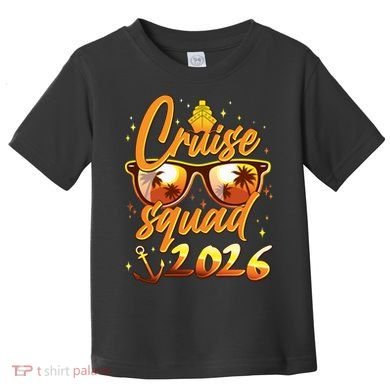 Gold Cruise Squad 2026  Toddler T-Shirt